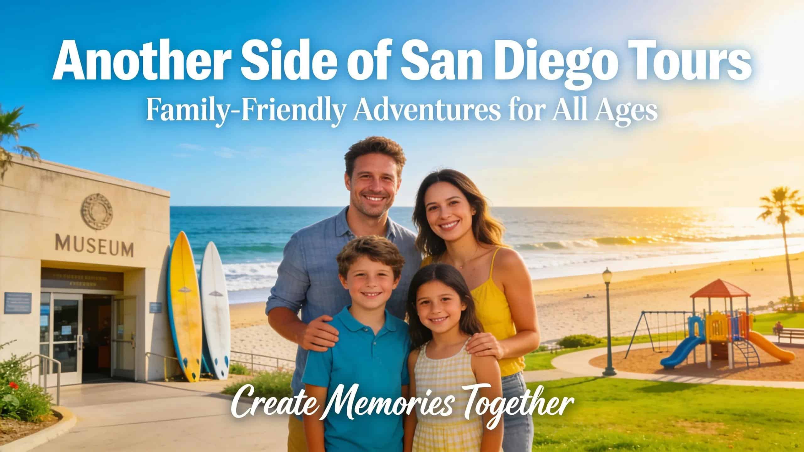 Another Side of San Diego Tours offers family-friendly experiences designed for travelers of all ages