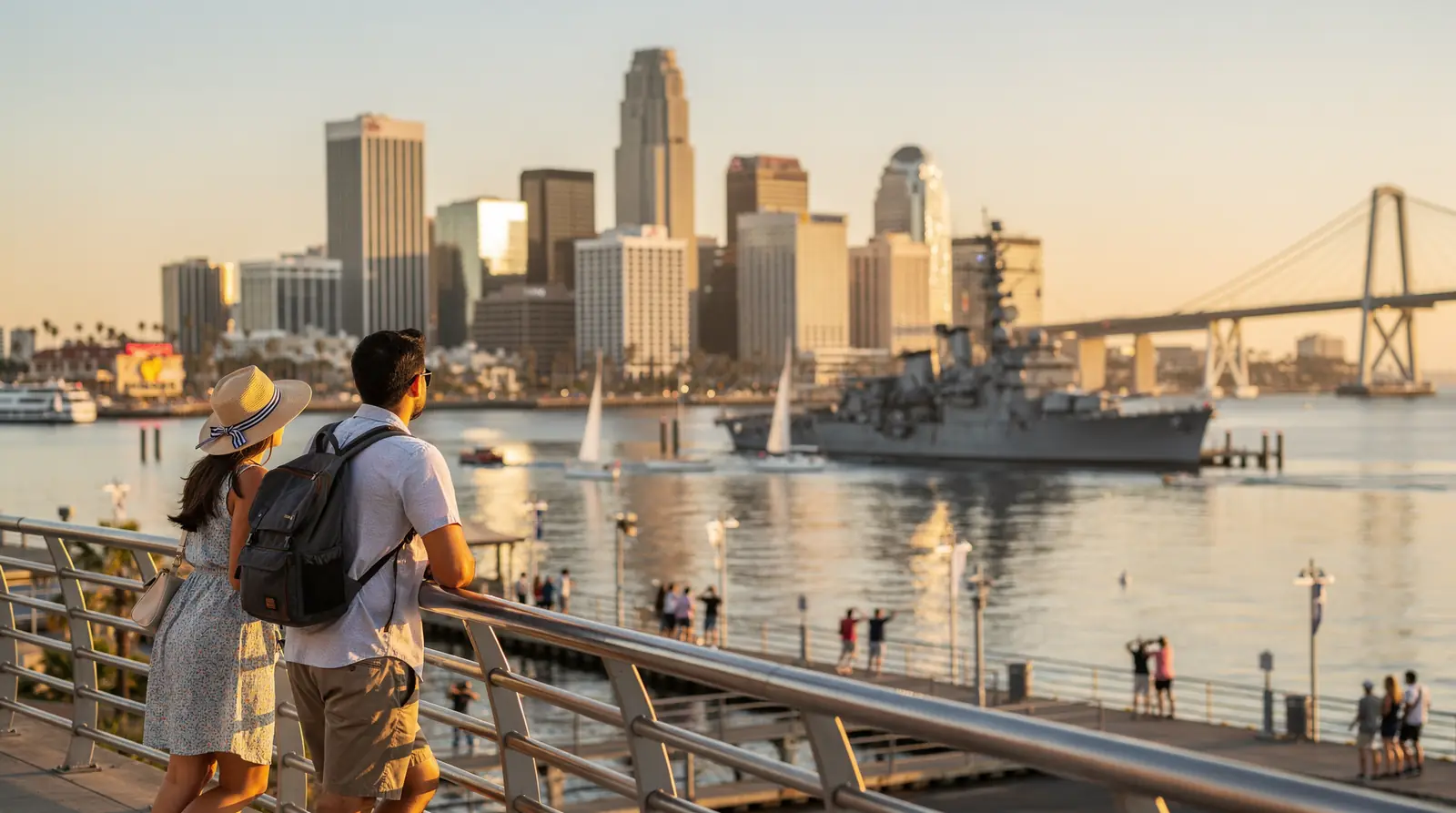 Visitors consistently mention Coronado's coastal beauty as a highlight of their San Diego sightseeing tour