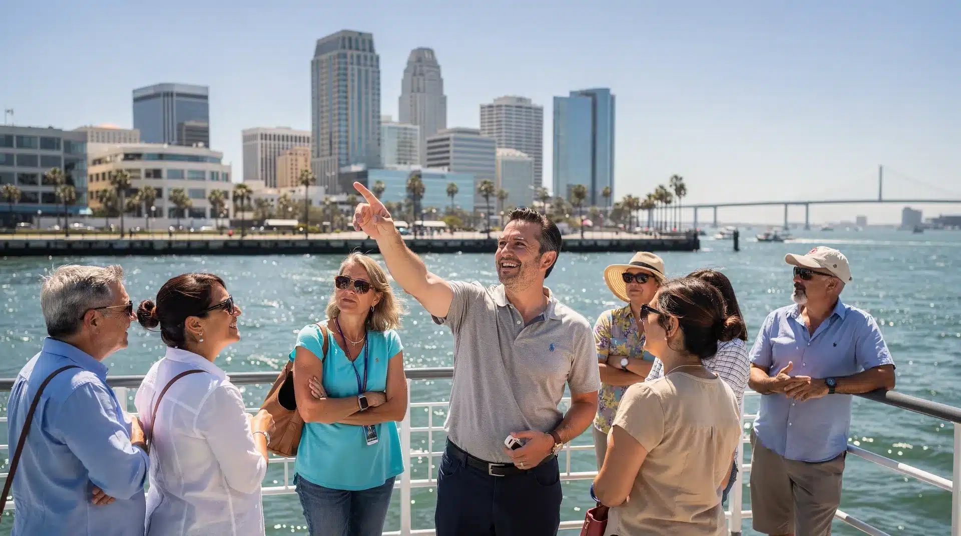 The San Diego Tour is thoughtfully paced to help guests enjoy and understand each stop