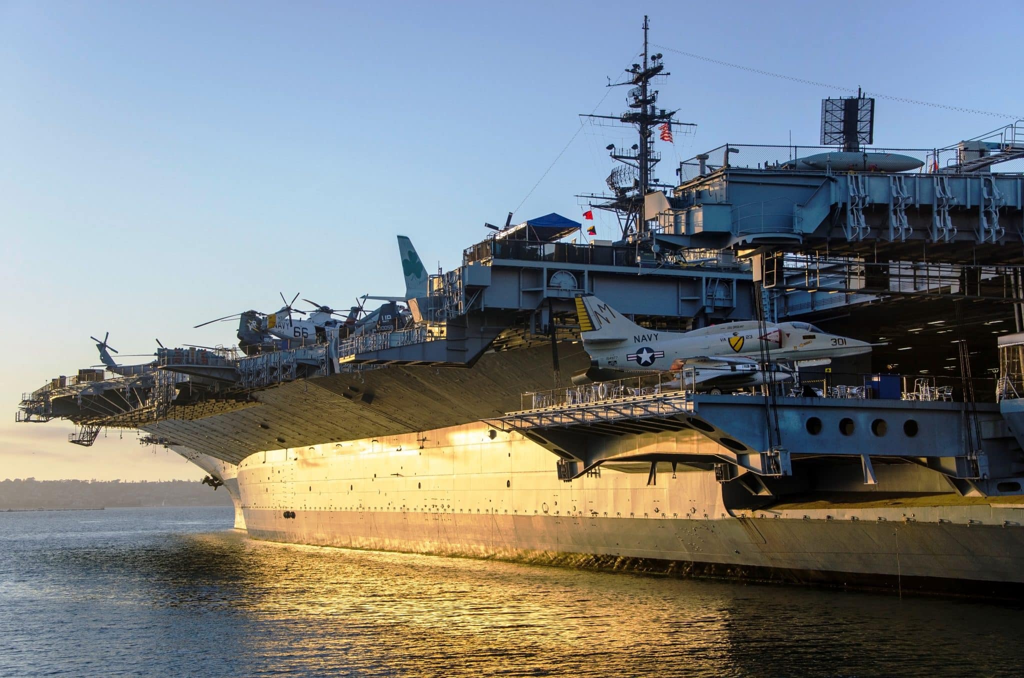 aircraft carrier tour in san diego