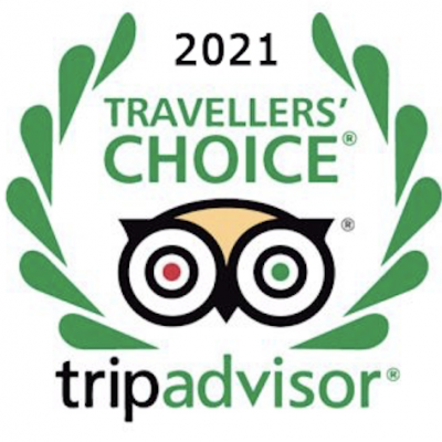 2021 Trip Advisor Travellers' Choice Award