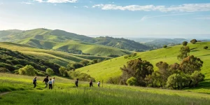 Executive team building hike in San Diego.