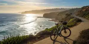 La Jolla bike tour with ocean views.