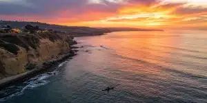 Kayaking adventure tour in San Diego.