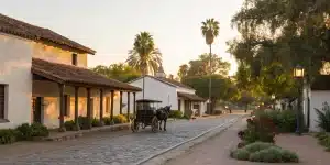 Horse-drawn carriage tour, Old Town San Diego.