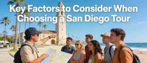 San Diego offers a wide selection of distinct neighborhoods and landmarks, making tour selection critical